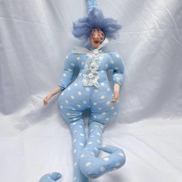 VTG whimsical porcelain clown
